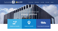 Desktop Screenshot of louresparque.pt
